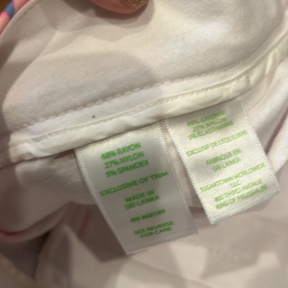 Lilly Pulitzer Womens Jayne Knit Short Pink Sorbet High Altitude size 10 NWT - Picture 7 of 8